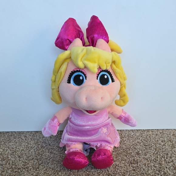 Disney Miss Piggy Muppet Babies Stuff Animal - Picture 2 of 6
